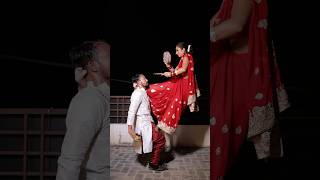 करवाचौथ का अनोखा अंदाज😱gymnast couplegoals stunt balance flexibility viralshort karvachauth [upl. by Mckale]