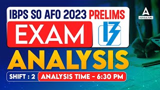 IBPS AFO Exam Analysis 2023  IBPS AFO Analysis 2023  IBPS AFO Asked Questions amp Cut Off [upl. by Dinerman205]