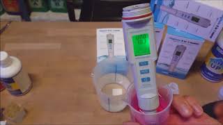 AquaMaster 3 in 1 pH  EC  temperatuur meter Unboxing  1e gebruik [upl. by Chisholm]