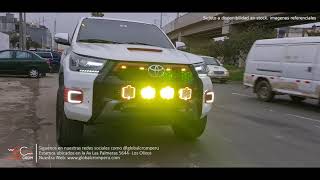 FAROS LED FORCE 90W HILUX GR 2021  GLOBAL CROM [upl. by Manheim163]