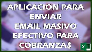 CORREO MASIVO para COBRO DE DEUDAS desde EXCEL [upl. by Ebbie]