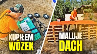 👌 TERAZ BĘDZIE ŁATWIEJ 👌  prace nad dachem 👷‍♂️ MOJE MINI ZOO  odc 447 [upl. by Guttery]