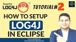 Log4j Tutorial 2  How to Setup Log4j in Eclipse [upl. by Frank]