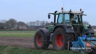 Fendt 824 with Spader  near Uddel Gelderland [upl. by Manbahs]