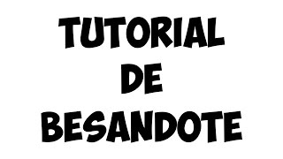 Tutorial de Besandote Los Autenticos Decadentes [upl. by Sukramed33]