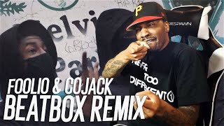 Foolio “Beatbox RemixBibby Flow” REACTION [upl. by Severn]