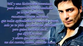 Chayanne  Te Pido Perdon  Letra [upl. by Merrily547]