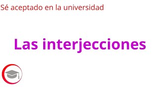 Las interjecciones [upl. by Dnomder80]