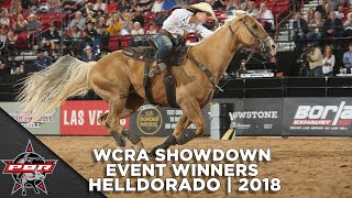 WCRA Showdown Rodeo Event Winners From Helldorado  2018 [upl. by Yelha]