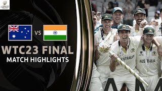 Australia v India  WTC23 Final  Match Highlights [upl. by Attevad]