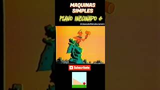 MAQUINAS SIMPLES PLANO INCLINADO 6 physics fisica mecanica mechanic viralshorts viralvideo [upl. by Hannah]