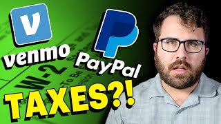 New 1099K Requirements Do You Have to Pay Tax on PayPal and Venmo [upl. by Edra]