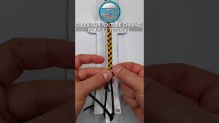 Thin Paracord Bracelet Checkers [upl. by Llirred]