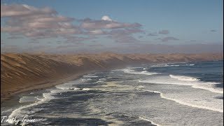 Flying the Namibian Coast [upl. by Amuh]