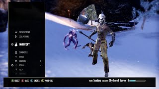 Leveling My Sorcerer  Elder Scrolls Online Xbox One [upl. by Ecyrb]