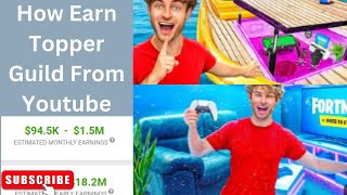 Topper Guild A Great Earning From YouTube Channel  Secret of Topper Guild [upl. by Asfah]