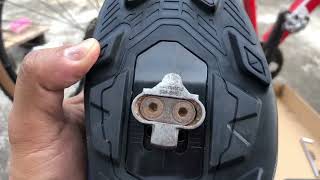 How To Remove amp Install Old Cleat On New Shimano XC 3 Shoe [upl. by Trutko]