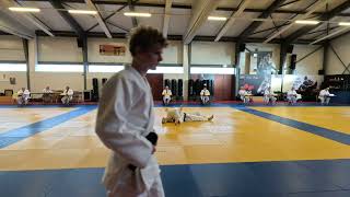 5e dan examen  Thijs Holtermann  Kodokan judo  Katamenokata [upl. by Eenhpad397]