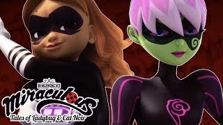 Miraculous Ladybug  🐞 Villains  Lady Wifi VS Princess Fragrance 🐞  Ladybug and Cat Noir [upl. by Haiacim571]