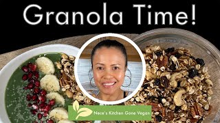 Vegan Granola Recipe Healthy [upl. by Aretina]