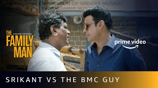 Srikant Saves The School  The Family Man BMC Scene  Manoj Bajpayee  Amazon Prime Video [upl. by Conn771]