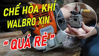 Chế Hòa Khí Máy Cắt Cỏ Husqvarna 541 Hàng Xịn GIÁ CỰC TỐT Cam Kết XỊN Nhái Giả Đền Gấp 10 [upl. by Hayifas]