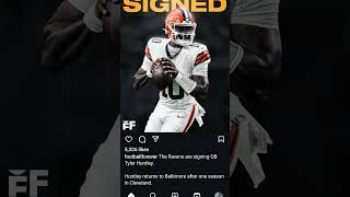 QB  Tyler Huntley Signed [upl. by Redwine]