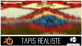 Blender  Modéliser Un Tapis [upl. by Mines]