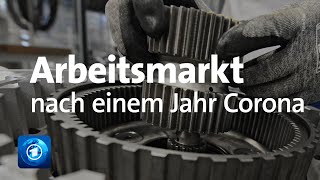 Arbeitsmarkt nach einem Jahr Corona „Erschüttert aber kein großes Beben“ [upl. by Zachar]