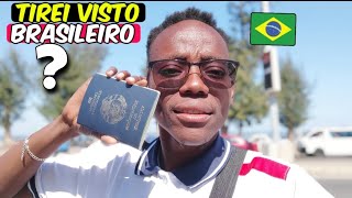 FUI A EMBAIXADA DO BRASIL🇧🇷 EM MOÇAMBIQUE Olha oque fiz [upl. by Naleek]