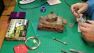 BUdowa elementów z drucika modelarstwo karton hobby tutorial hobby diy [upl. by Figueroa259]