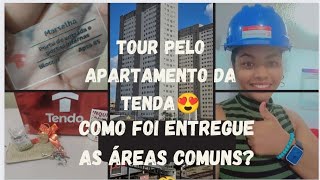 TOUR PELO APARTAMENTO E CONDOMÍNIO TENDA🥰CONDOMÍNIO MARSELHACOMO FOI ENTREGUE O CONDOMÍNIO🤔👀🏗️ [upl. by Aldus]