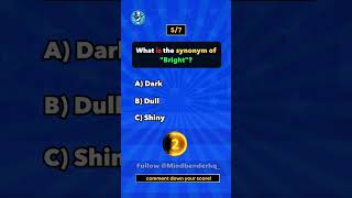 Part 4  English Synonyms Quiz 🧠🧐 quiz english synonyms englishvocabulary quizchallenge [upl. by Heady869]