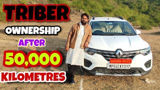 Renault Triber Ownership Review 2023❤️  Triber 2022  vlog [upl. by Ahsitil739]