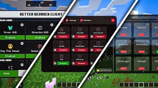 TOP 5 BEST CLIENTS FOR MCPE  Minecraft Bedrock Edition [upl. by Lenoyl]