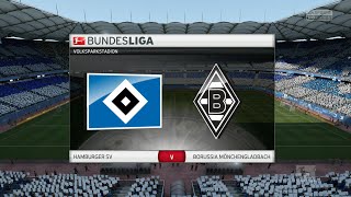 FIFA 16  Hamburger SV vs Borussia Mönchengladbach  Volksparkstadion [upl. by Schick]