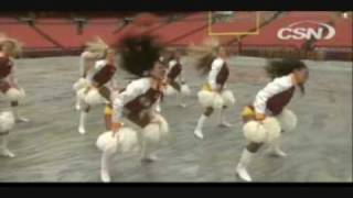 Washington Redskins Cheerleaders KC Chiefs Pregame Practice 101809 [upl. by Gaylor916]