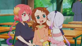 Saikawa Kanna e Ilulu en el Parque de diversiones  Miss Kobayashis Dragon Maid S Español latino [upl. by Stoddard]