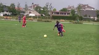 Jérémy Doku vs Hoogstraten U13 Friendly 26072014 [upl. by Nymrak753]