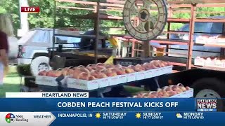 Cobden Peach Festival kicks off [upl. by Kuhn]