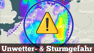 Unwetterwarnung für Deutschland heute 18 September [upl. by Chasse103]