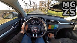 MG ZS 2022  POV test drive Luxury 111 HP petrol [upl. by Nivra]