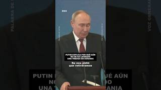 ¿Qué se requiere para una tregua en Ucraniarusia putin presidenteruso presidente presidencia [upl. by Joellyn970]