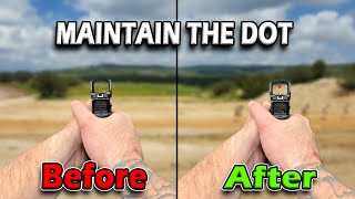 Master the Red Dot How to Maintain the Dot Under Recoil [upl. by Elna983]