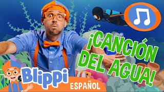 Canción de jugar con el agua 🎵 Blippi Español  Canciones para niños compilación de 10 minutos [upl. by Konyn]