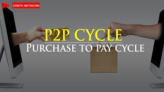 P2P CYCLE Understanding Purchase to pay cycle [upl. by Bonn]