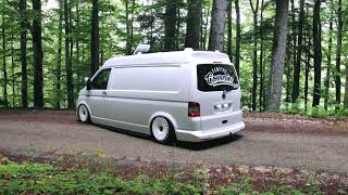 Slammed Transporter T5  Campers Conversion  ROTIFORM [upl. by Uwkuhceki133]