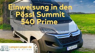 Einweisungsvideo Pössl Summit 540 Prime [upl. by Aimac791]