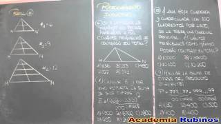 RAZONAMIENTO INDUCTIVO EJERCICIO RESUELTO DE CONTEO DE TRIANGULOS [upl. by Ormond]