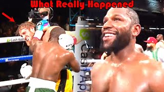 What was that Floyd Mayweather vs Logan Paul [upl. by Noivad]